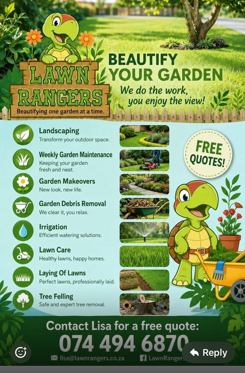 Original Lawn Rangers flyer
